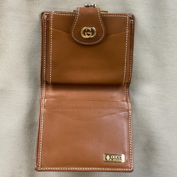 Vintage GUCCI Ophidia GG Leather Canvas Wallet - Picture 5 of 12